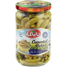 خیارشور شیشه ویژه تایماز750گرم
